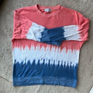 Wildfox road-trip sweater rocket pop tie dye size M